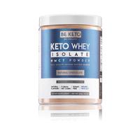 BeKeto Keto Whey Isolate MCT Powder, Cioccolato Naturale - 300 g