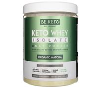 BeKeto Keto Whey Isolate MCT Powder, Organic Matcha - 300 g