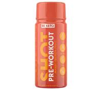 BeKeto Pre-Workout Shot, Mango e Frutto della Passione - 60 ml