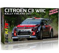 Bekits 018 Citroen C3 WRC Rally Finland 2017 C.Breen/S.Martin 1:24 modellismo
