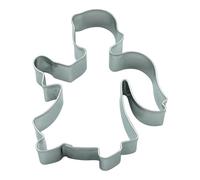 BekkiB - Tagliapasta "Angelo" - ca. 7,3 x 5,8 cm - Stampino per biscotti a forma di angelo in acciaio inox - Per cuocere biscotti - 998761
