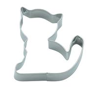 BekkiB - Tagliapasta "gatto" - ca. 6 x 5,1 cm - Stampino per biscotti in acciaio inox - Per cuocere biscotti - 998617