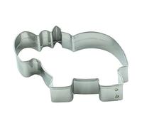 BekkiB - Tagliapasta "ippopotamo" - ca. 7,5 x 5,6 cm - Stampino per biscotti in acciaio inox - Per cuocere biscotti - 7863