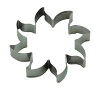 BekkiB - Tagliapasta "Sole" - ca. 7 x 7 cm - Stampino per biscotti a forma di sole in acciaio inox - Per cuocere biscotti - 998709