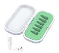 BEKKLPOU Scatola Portaoggetti per Punte Stilo, Scatola Portaoggetti per Punte di Ricambio, Punte per Matite Altamente Sensibili, per Apple Pencil Pro/2a Generazione/1a Generazione/USB c (Verde)