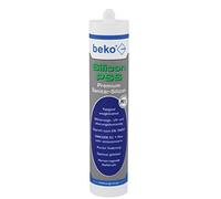 beko 22510010 PSS-Silicone Sanitario Premium, 310 ml, Colore: Nero, Schwarz (18,54