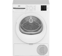Beko Asciugatrice 8 Kg Classe D Inverter con Pompa di Calore Profondità 55 cm Vapore EcoGentle colore Bianco - BMT83EW