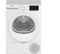 Beko BMT104EW - Asciugatrice a Libera Installazione 10 Kg, Motore Inverter, Classe C, SteamCure, 15 Programmi, Display XL, Bianco - 84,6 x 59,8 x 67,2 cm (AxLxP)