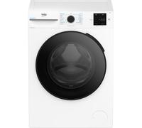 Beko b300 BMWUR8147EC: Lavatrice 8kg, classe A-10%, 1400giri, linea estetica NX, motore inverter, Display Touch, colore Bianco, oblò Nero, tecnologia Beko