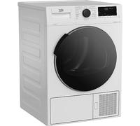 Beko B300 DHC946GX Tumble Dryer with Heat Pump Technology, Stainless Steel Drum, 9 kg, A++, Igienic Drying & Hygiene Refresh, White [Energy Class A++]