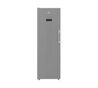 BEKO B5RMFNE314X Congelatore verticale, Capacità netta 286 l, dimensioni: L 59,7 cm, A 186,5 cm, P 70,9 cm, Rumorosità 34 dB(A), 5 cassetti, Inox