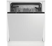 Beko BDIN16430 b300 - Lavastoviglie da incasso, 60 cm, completamente integrato, per 14 soffitti su misura, 3 lavelli, 5 temperature, 6 programmi, mezza carica, apertura automatica della porta,