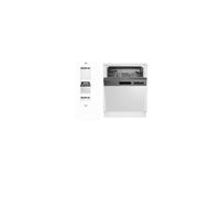 Beko b300 Lavastoviglie 60cm semi-integrata con cruscotto Inox, Classe D, 45 dBA