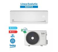 Beko BEHPG125 + BEHPG126 Condizionatore Climatizzatore 12000Btu A++/A+ 3,5Kw Evo