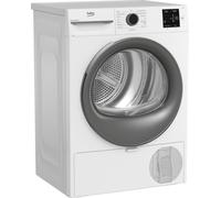 Beko BM3T38210W1 - Asciugatrice a pompa di calore, 8 kg, anallergica, asciugatura e igiene, 15 programmi, Express, colore: Bianco