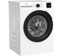 Beko BM3WFU3841X - Lavatrice autoportante, 8 kg, EnergySpin, scelta centrifuga 1400 giri/min, funzione vapore, igiene + anallergica, risparmio di acqua e tempo, colore: Bianco