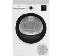 Beko BMTAM93EB - Asciugatrice a Libera Installazione 9 Kg, Classe D, 15 Programmi, Motore Garantito 10 Anni, Display Digitale, Bianco con Oblò Nero, 84.6 x 59.8 x 60.7 (AxLxP)