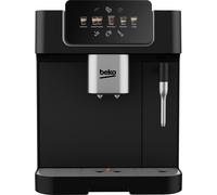 Beko - CEG7302B - Macchina Caffè Automatica con Cappuccinatore, Digitale, Preinfusione automatica, Pressione 19 bar - Nera, 27,5 x 40,5 x h34 cm