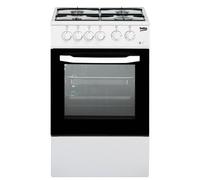 BEKO CSS42014FW BEKO CUCINA A GAS 4 BRUCIATORI FORNO ELETT.54LT 50x50 BIANCO CSS
