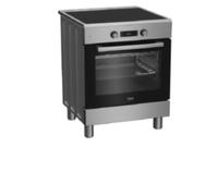 Beko Cucina a libera installazione inox, forno elettrico 6 funzioni, piano cottura induzione 4 zone, 60x60, Classe A