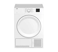 Beko DC 7130 N b100, essiccatore a condensa, 7 kg, misurazione elettronica dell'umidità, protezione automatica, tamburo AquaWave, 15 programmi, programma Express