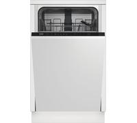 Beko DIS35020 Lavastoviglie da Incasso 45 cm Slim 10 Coperti Classe E Incassata a Scomparsa totale