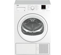 Beko - DRX837WI - Asciugatrice Standard, 8Kg, Classe A+++, Linea Estetica Smart, Display Digit, Motore ProSmart™ Inverter, Oblò Bianco, Programma Lana, Dimensioni HxLxP: 84,6 x 59,7 x 63,3