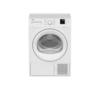 Beko - DRXS722W - Asciugatrice Slim 7kg, Classe A++, linea estetica Basic, Display Digit, oblò bianco con manopola bianca, Partenza ritardata 0-24h, Dimensioni AxLxP: 84,7x59,7x50,8cm