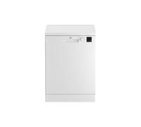 BEKO DVN05C30W - Lavastoviglie a pianta libera, 15 posate, L60 cm, 45 dB, colore: Bianco