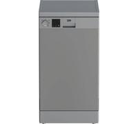 Beko DVS05024S, Lavastoviglie Slim, Argento, 44.8 x 60 x 85 cm
