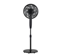 Beko EFS6700B Ventilatore a Torre Nero 50W Oscillante Timer da Pavimento Ufficio