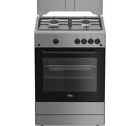 BEKO - Forno a Gas,coperchio in metallo, ventilazione tangenziale, Classe A, Inox