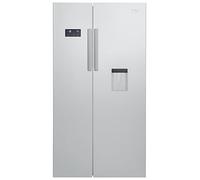 Beko Frigo 630L Argento Metallizzato Senza Gelo Compressore Congelatore Affiancato
