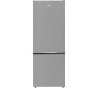 FRIGORIFERO COMBINATO BEKO B3RCNE564HXB, Capacità netta totale 490 l, Rumorosità: 38 dB(A), 4 ripiani, Dimensioni: L 70 cm A 1920 mm P 745 mm, Metal Look