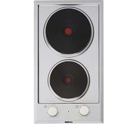 Beko HDCE 32201 X piano cottura: Acciaio inossidabile, Elettrico