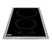 BEKO HDMC32400TX Piano cottura - 2 piastre a induzione - Comandi touch - Nero - Timer integrato - Nouvo