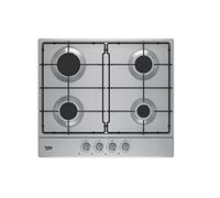 Beko HIAG64223SXE Acciaio inox Da incasso 60 cm Gas 4 Fornello(i)
