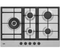 BEKO HIAL75225SXE PIANO COTTURA, 5 zone di cotura, dimensioni: L 75 cm, P 51 piano in Acciaio inossidabile, Inox