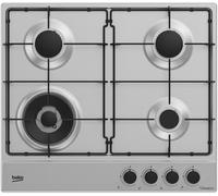 Beko HIAW64224SXE Acciaio inox Da incasso 58 cm Gas 4 Fornello(i)