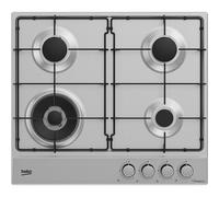 Beko HIAW64224SXE Acciaio inox Da incasso 58 cm Gas 4 Fornello(i)
