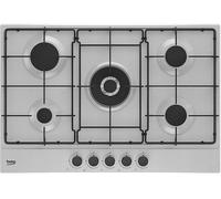 BEKO HIAW75223SXE PIANO COTTURA, 5 zone di cotura, dimensioni: L 75 cm, P 51 piano in Acciaio inossidabile, Inox