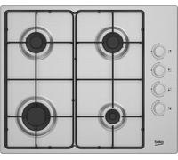 Beko HIGG 641C3 SX: Piano a Gas, 4 Bruciatori, 60 cm