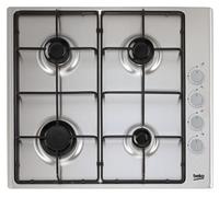 Beko HIGG641C3SX Acciaio inox Da incasso 60 cm Gas 4 Fornello(i)