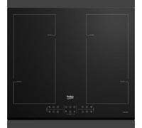 Beko HII64206F2MT Nero Da incasso 60 cm Piano cottura a induzione 4 Fornello(i)