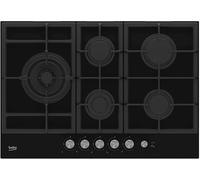 BEKO HILL75235S PIANO COTTURA, 5 zone di cotura, dimensioni: L 75 cm, P 52,4 Cristallo Nero