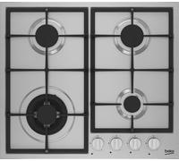 Beko HIYG 64225 SXO piano cottura Acciaio inox Da incasso 60 cm Gas 4 Fornello(i)