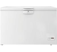 Beko - HSA29540N - Congelatore Orizzontale Statico, 284 L, Libera Installazione, Illuminazione LED, 67h Autonomia Senza Corrente, Bianco, 67D x 86L x 129H cm