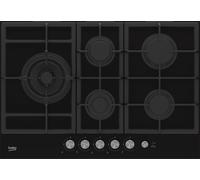 Beko HILL 75235 S piano cottura Nero Da incasso 75 cm Gas 5 Fornello(i)