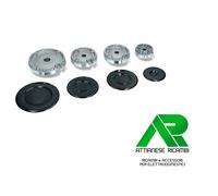 BEKO - KIT 4 BRUCIATORI + PIATTELLI SPARTIFIAMMA 4 FUOCHI CUCINA GAS