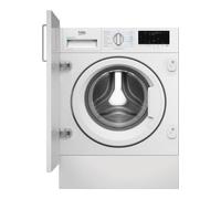 WIT8A4BW - Lavatrice 8 kg, Installazione Incasso, 1400 giri, Classe energetica A